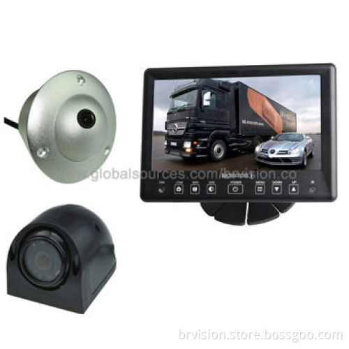 7.0-inch Rear-view System with IP67 Waterproof Monitor and CCD Dome Camera